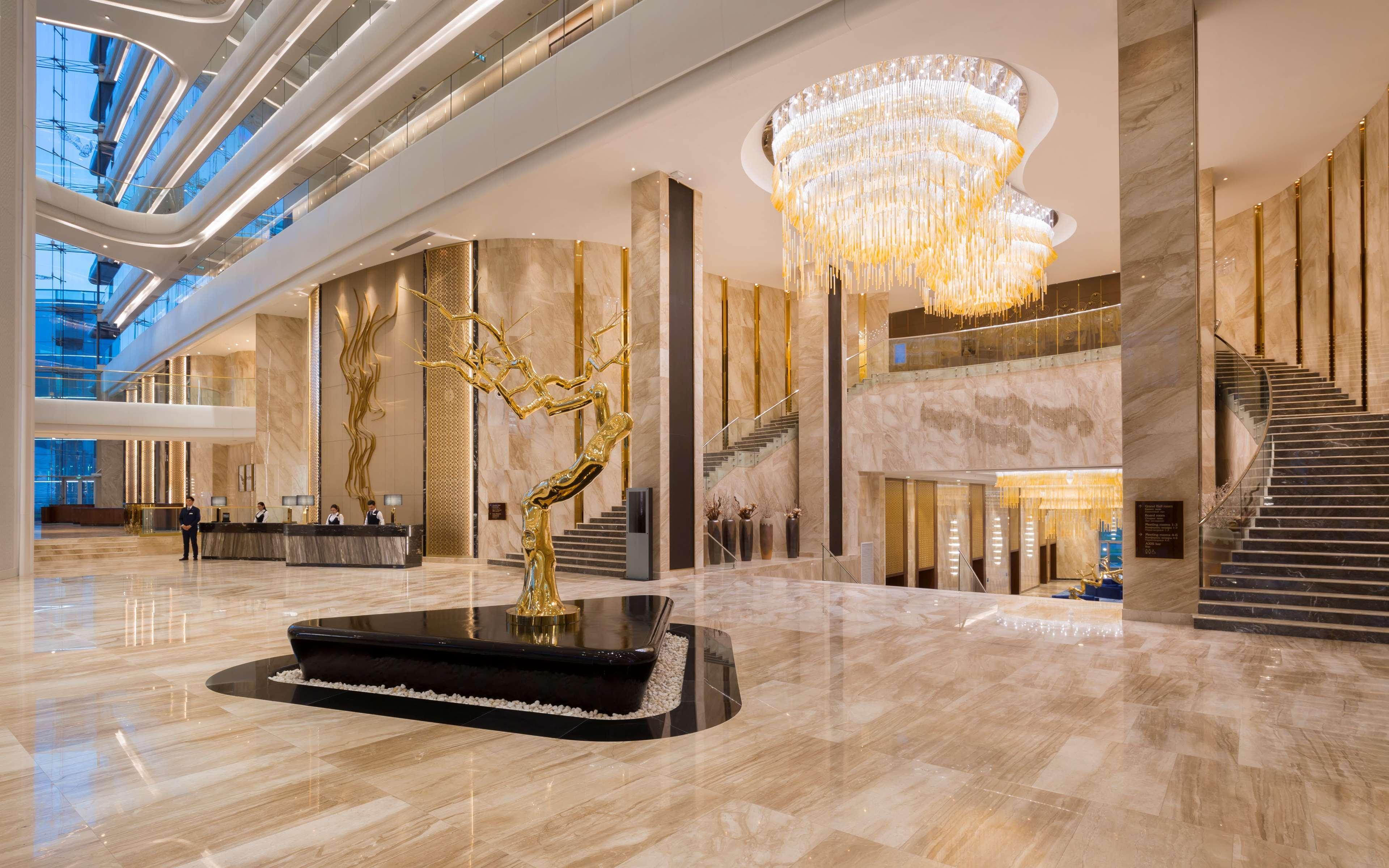 Hilton Astana Hotel Exterior photo Lobby
