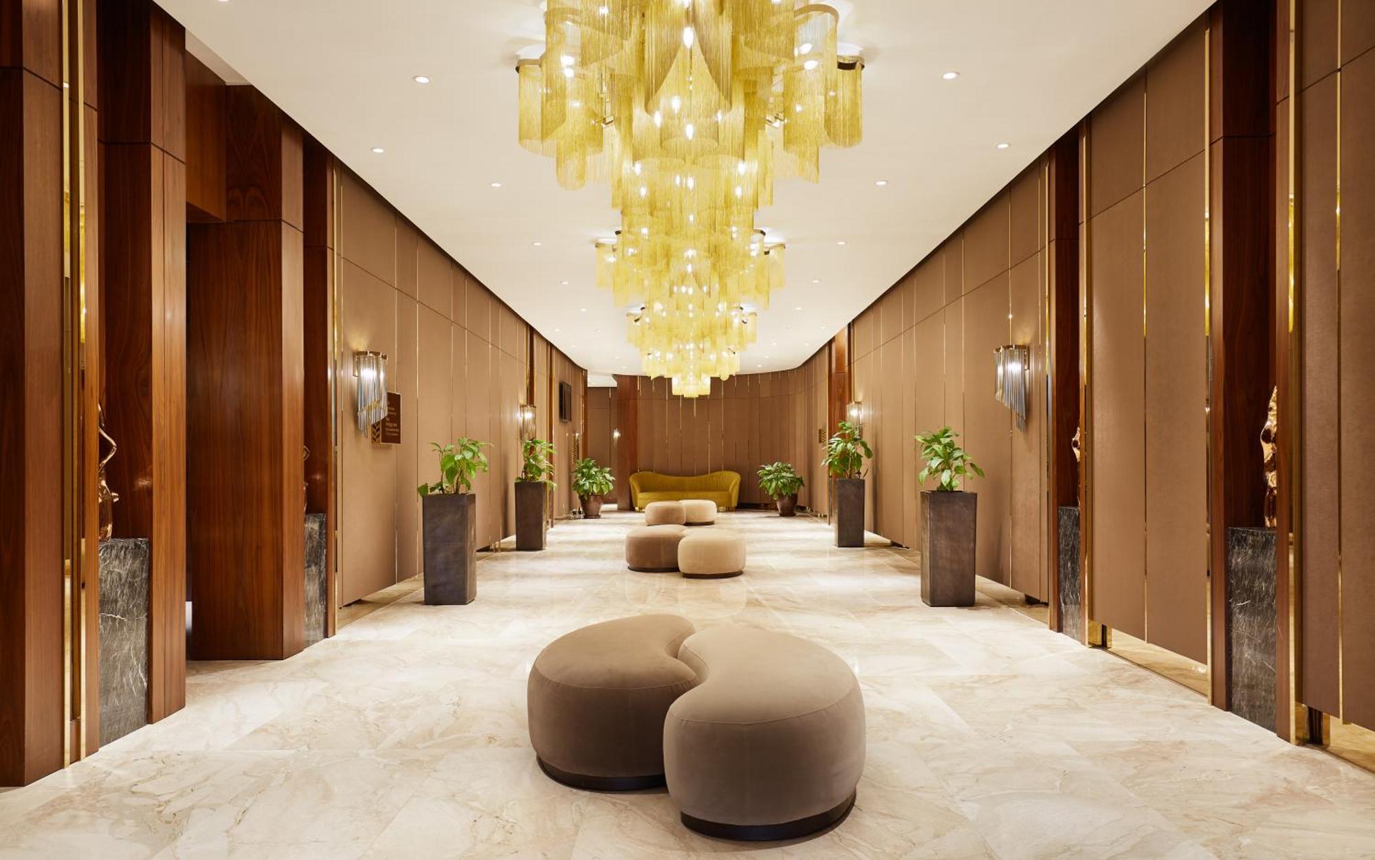 Hilton Astana Hotel Exterior photo The lobby of the hotel