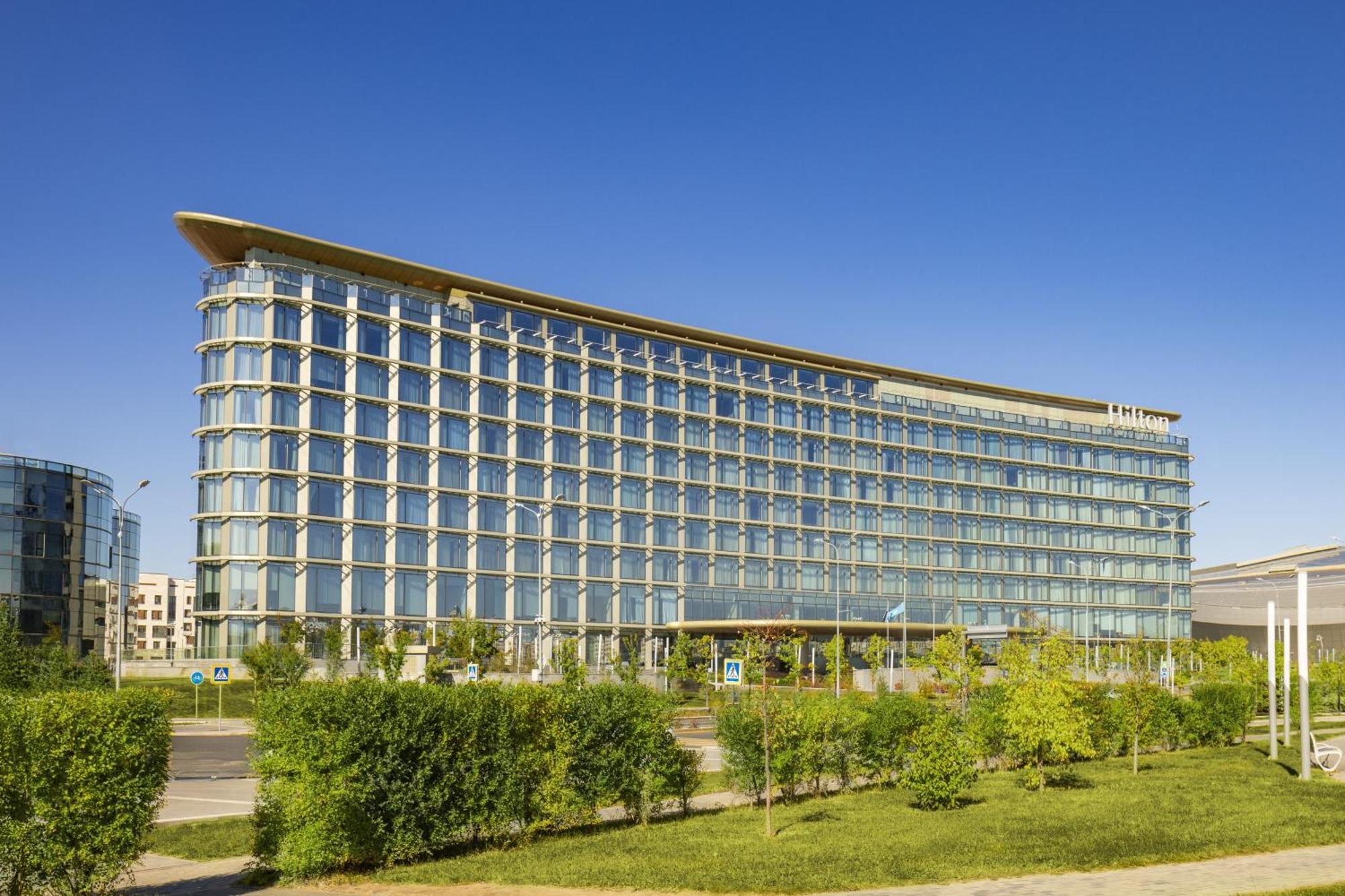 Hilton Astana Hotel Exterior photo Hilton Munich Airport
